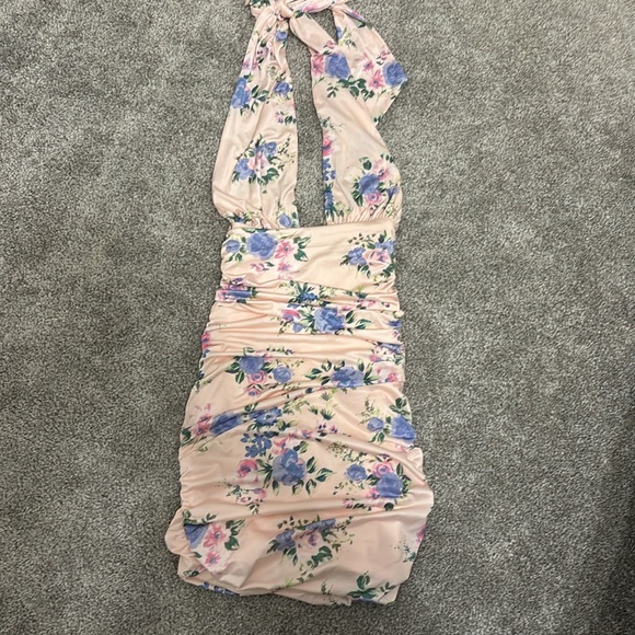 Zara Floral Printed Mini Dress - Picture 4 of 6